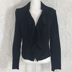 100% Leather Black Jacket